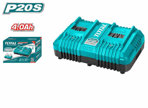 מטען כפול לסוללה 4 אמפר 20V