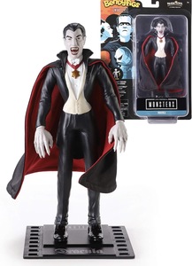 פיגורת דרקולה בגובה 19 ס״מ – Universal Monsters | Dracula BendyFigs 19 cm Figure – Universal Monsters