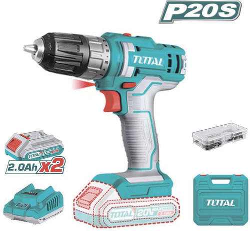 מקדחה נטענת 20V 45Nm TDLI200528 TOTAL
