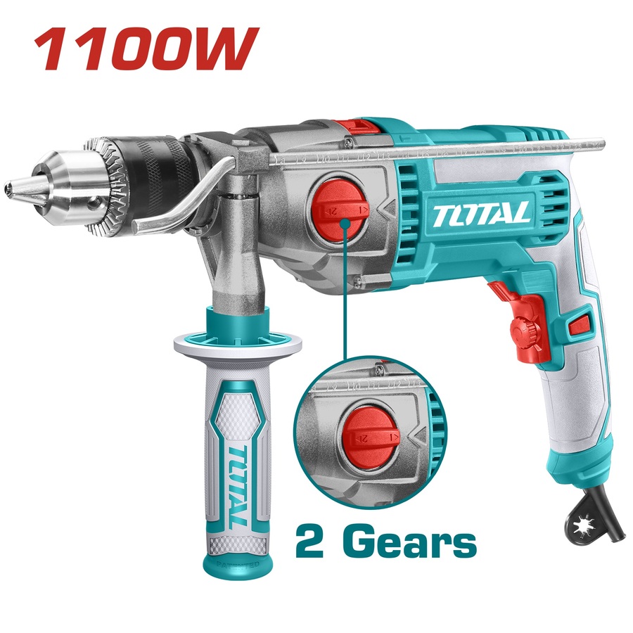 מקדחה רוטטת 1100W TG211166 TOTAL