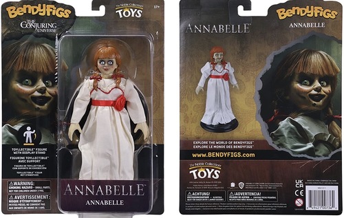 פיגורת אנאבל BendyFigs גמישה – לזמן את הרוע | Annabelle Bendable BendyFigs Figure – The Conjuring