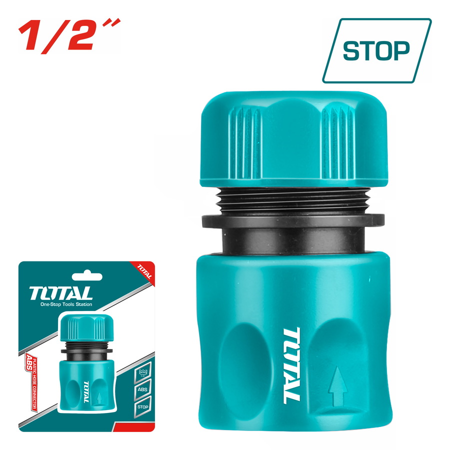 מחבר מהיר לצינור 1/2" עם ברז THHCS01121