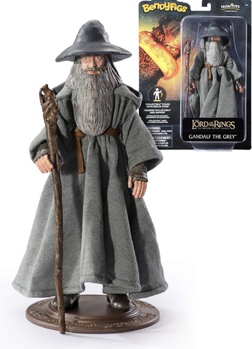 פיגורת גנדלף האפור גמישה – שר הטבעות | Gandalf the Grey Bendable BendyFigs Figure – The Lord of the Ring