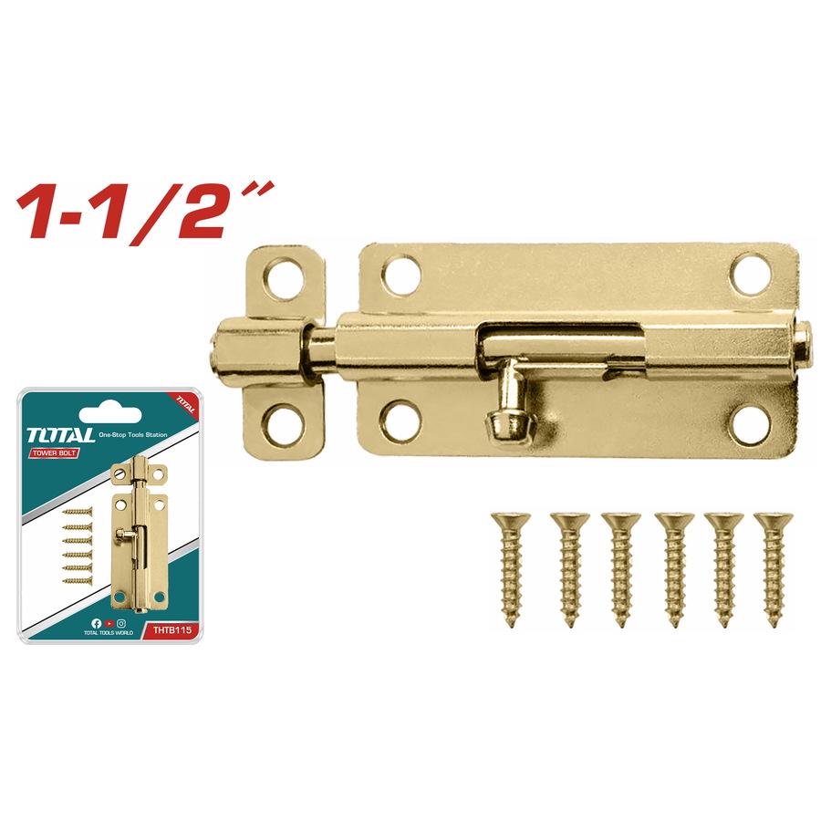בריח דלת 1.5" THTB115 TOTAL