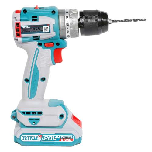 מקדחה רוטטת 20V 2 סוללות TIDLI20602