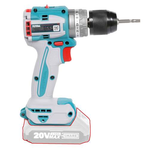 מקדחה רוטטת 20V ללא סוללה TIDLI206021