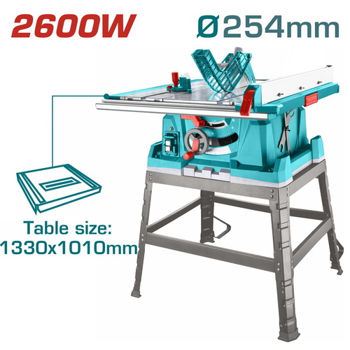 מסור שולחני להב 2600W 254 מ