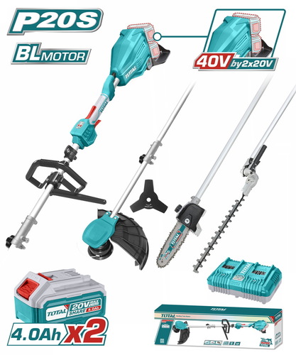 סט קומבי בראשלס כולל מסור 40v
