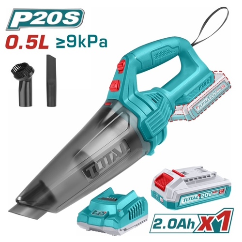 שואב אבק נטען 20V TVLI20126 TOTAL