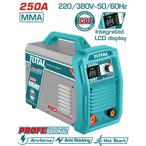 מכונת ריתוך אלקטרודה 250A TW225029 TOTAL