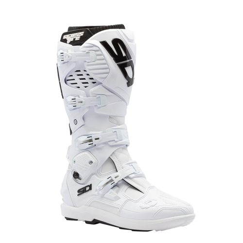 מגף רכיבה סידי לבן / שחור - SIDI CROSSFIRE 3 SRS 