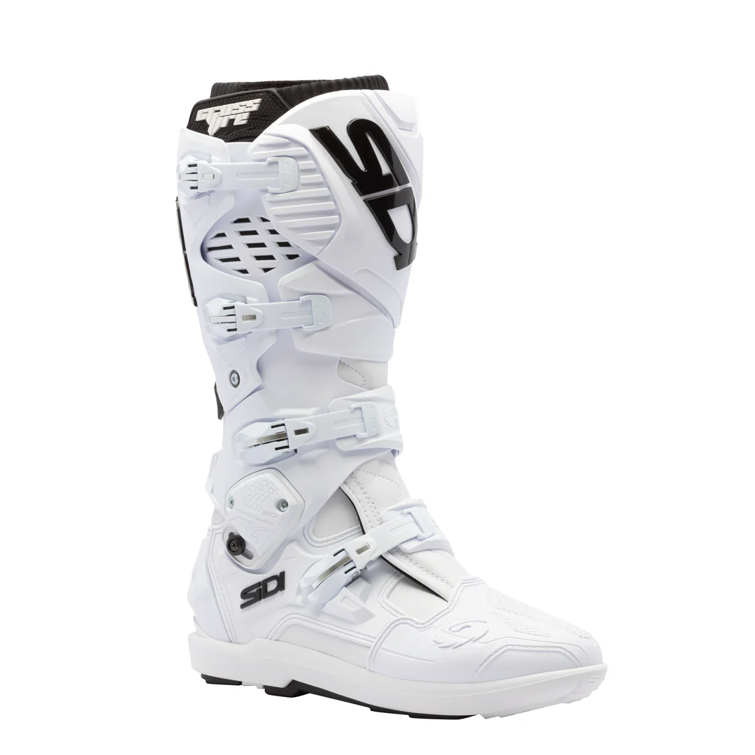 מגף רכיבה סידי לבן / שחור - SIDI CROSSFIRE 3 SRS
