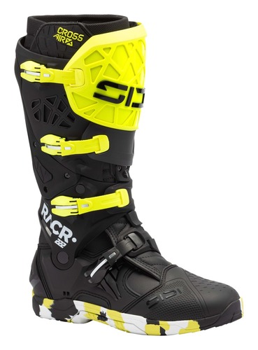 מגף רכיבה סידי שחור / צהוב - SIDI CROSSAIR X BOOTS