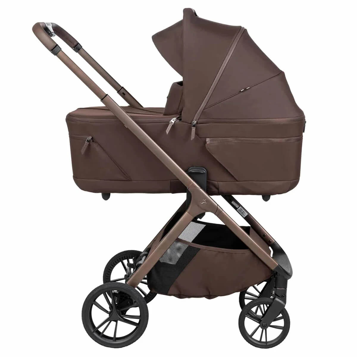עגלת תינוק עם אמבטיה וטיולון Alix שוקולד Sportline