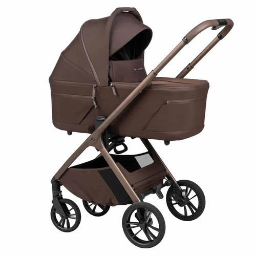 עגלת תינוק עם אמבטיה וטיולון Alix שוקולד Sportline