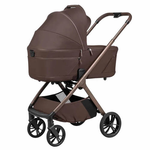 עגלת תינוק עם אמבטיה וטיולון Alix שוקולד Sportline