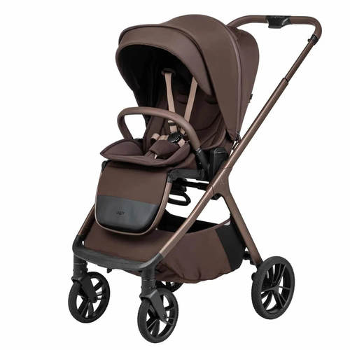 עגלת תינוק עם אמבטיה וטיולון Alix שוקולד Sportline