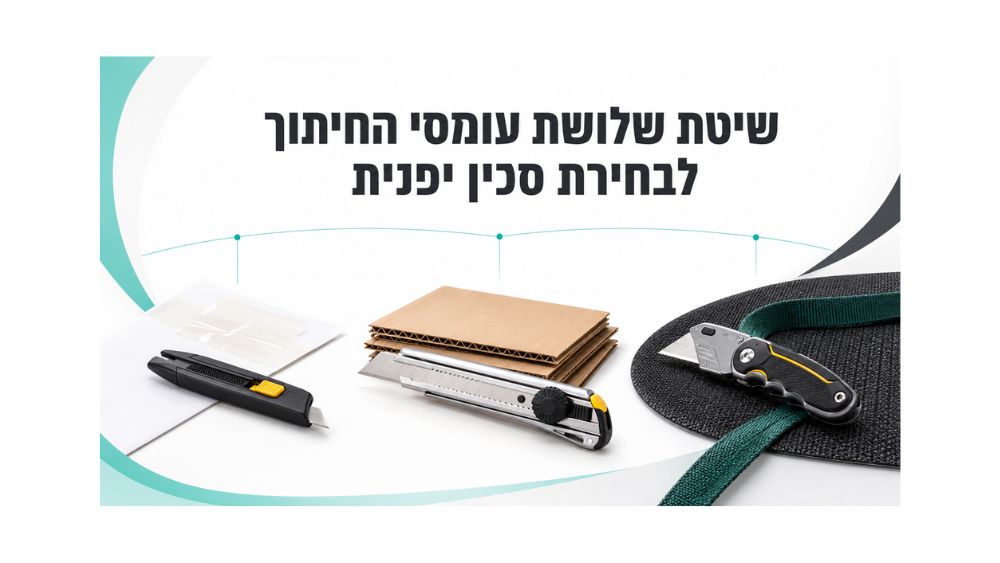 שיטת שלושת עומסי החיתוך לבחירת סכין יפנית