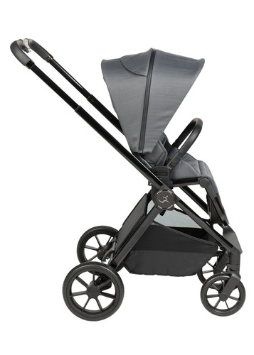 עגלת תינוק משולבת Cielo Q אפור ידית שחור Sportline