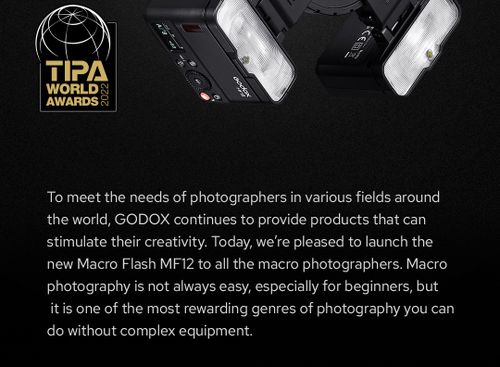 פלאש מאקרו Godox MF12
