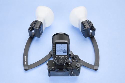 קיט פלאש מאקרו Godox MF12 X2
