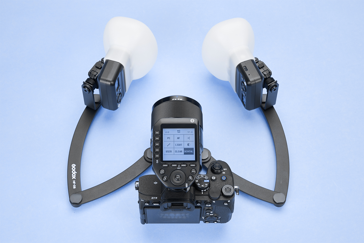 קיט פלאש מאקרו Godox MF12 X2