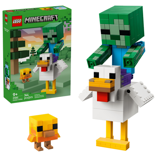  מיינקראפט - צ‘יקן ג‘וקי LEGO 21582