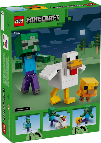  מיינקראפט - צ‘יקן ג‘וקי LEGO 21582