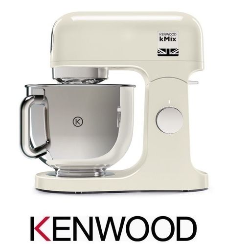 מיקסר Kenwood kMix 1000W דגם KMX753ACR בגוון קרם אלגנטי עם קערת נירוסטה.