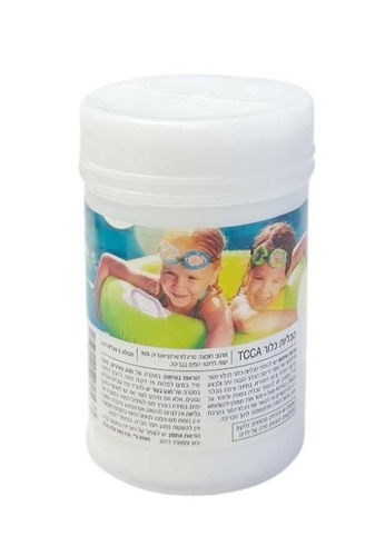 טבליות כלור TCCA לבריכות שחייה – 1 ק