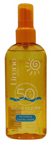 שמן יבש לגוף להגנה מהשמש SPF 50 לירן 150 מ