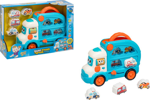 משאית התאם צורה מוסיקלית SMART KIDS