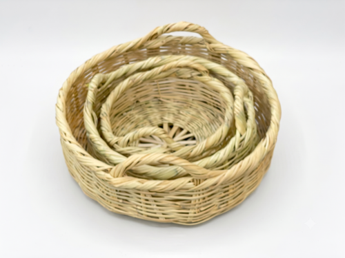 סט 3 סלים רצועות במבוק