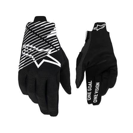כפפות רכיבה אלפינסטארס רשת שחור/ לבן – Alpinestars Radar Pro 2026