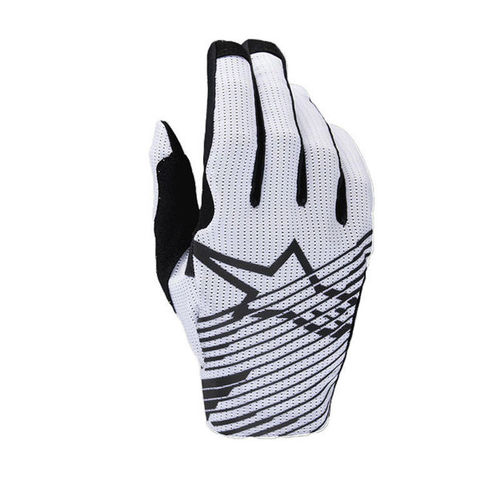 כפפות רכיבה אלפינסטארס רשת לבן / שחור – Alpinestars Radar Pro 2026