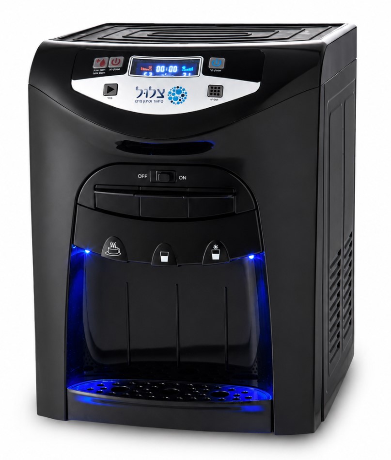 בר מים קומפקטי מתקדם צבע שחור Uri Gold Premium