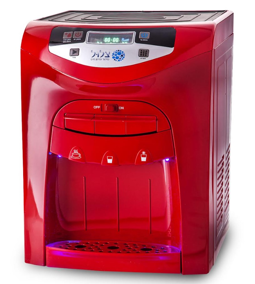 בר מים קומפקטי מתקדם צבע אדום Uri Gold Premium