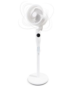 מאוורר עמוד דיגיטלי 40W אובלי כולל שלט טיימר ומתקן תליה