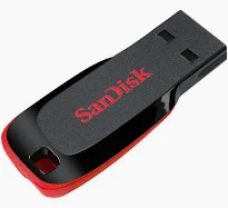 כונן הבזק SanDisk USB 2.0 בנפח 16GB