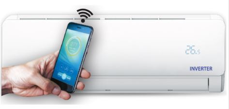מזגן עילי שנה Inverter Wifi 12  Familyline 2021