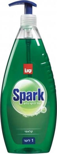 סנו ספארק נוזל כלים משאבה קלאסי - נפח 1 ליטר