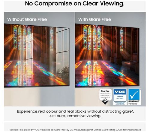 טלוויזיה חכמה Samsung OLED S90H בגודל 55 אינץ' 4K דגם QE55S90HAEXIL