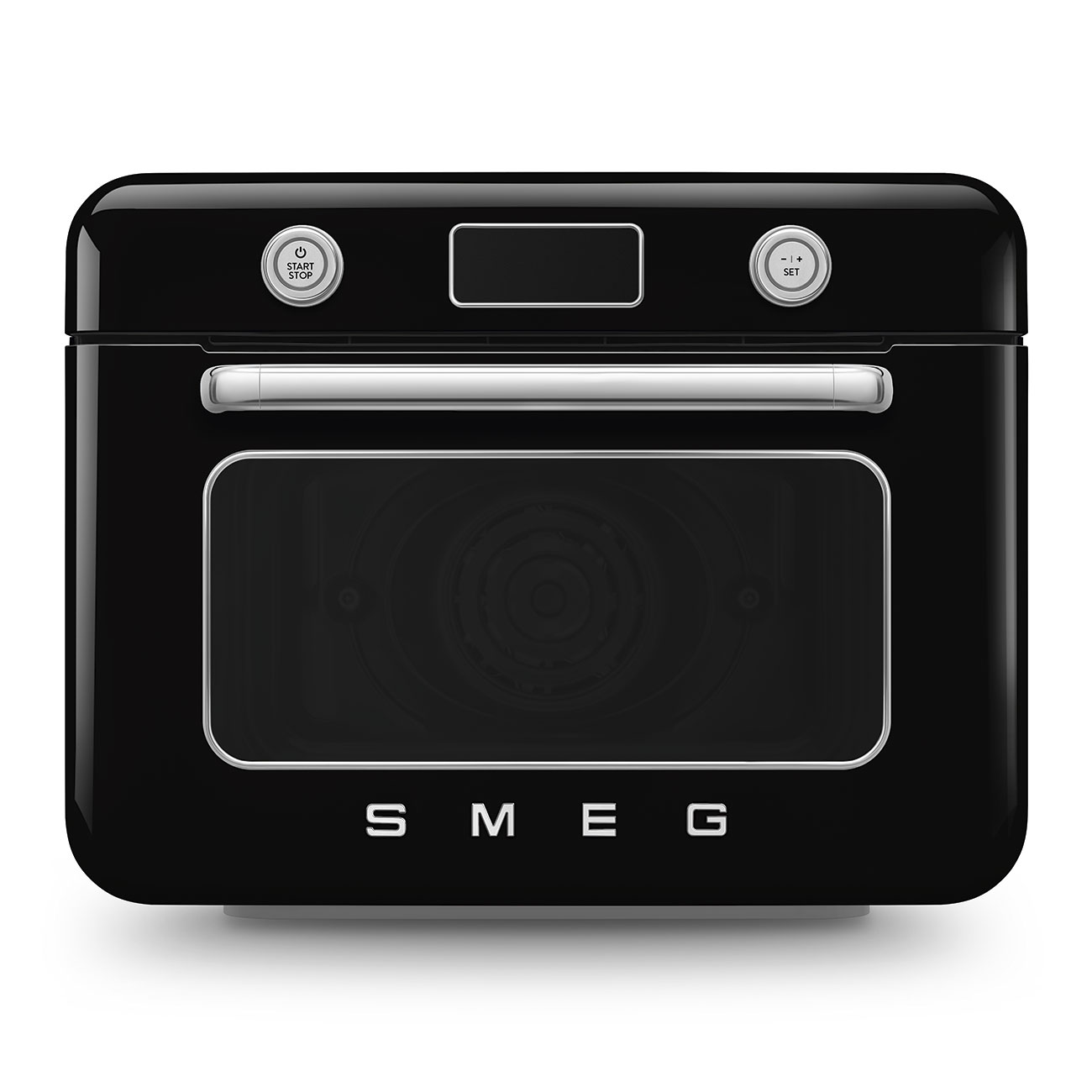 תנור מיני נייד SMEG בצבע שחור
