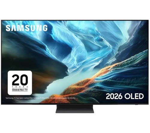 טלוויזיה חכמה Samsung OLED S90H בגודל 48 אינץ' 4K דגם QE48S90HAEXIL