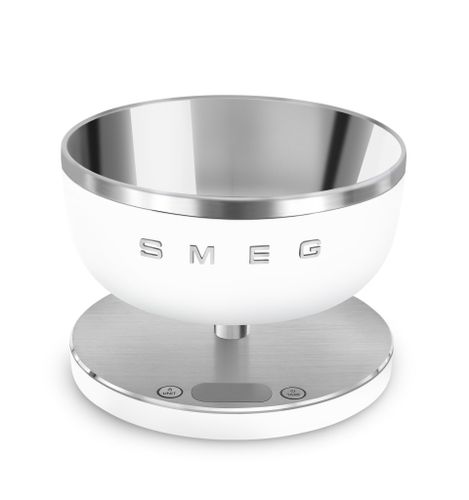 משקל דיגיטלי SMEG בצבע לבן
