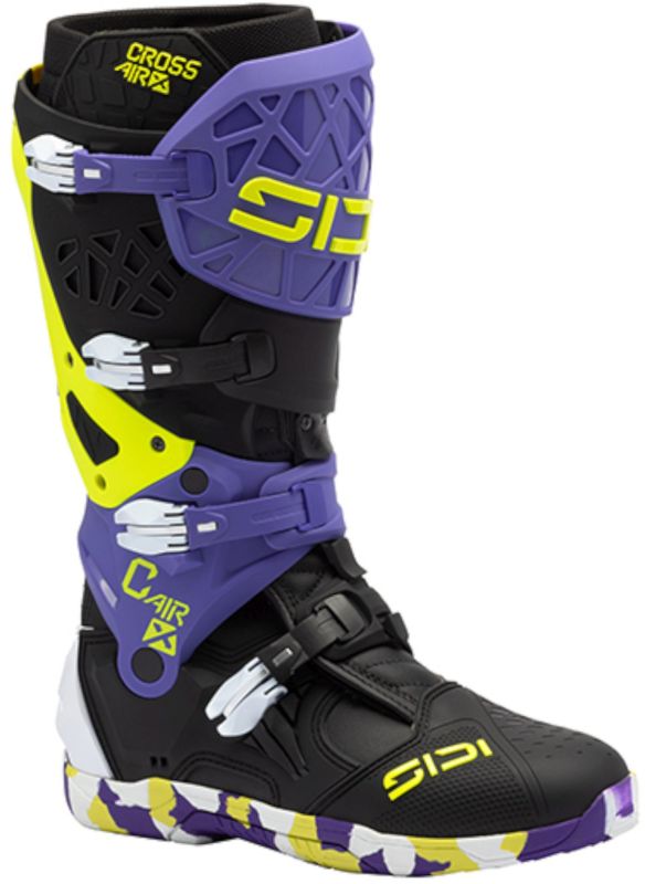 מגף רכיבה סידי שחור / סגול - SIDI CROSSAIR X BOOTS