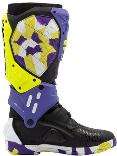 מגף רכיבה סידי שחור / סגול - SIDI CROSSAIR X BOOTS