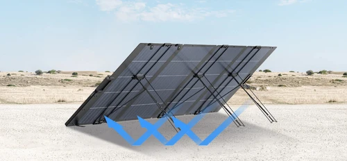 פאנל סולארי מתקפל ECOFLOW400 דגם חדש, הספק 400W EFPSOLARLIGHT400W