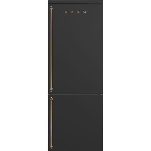 מקרר שחור אלגנטי