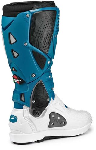 מגף רכיבה סידי לבן / תכלת- SIDI CROSSFIRE 3 SRS 